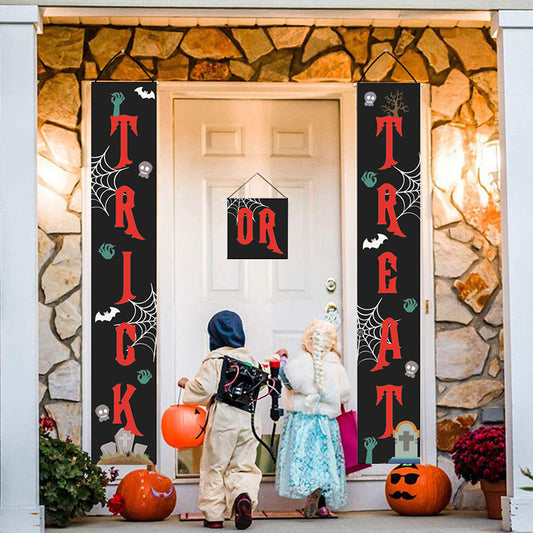 Halloween door couplet banner