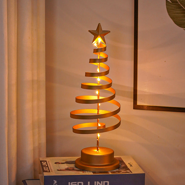 Spiral Gold / Warm White Light