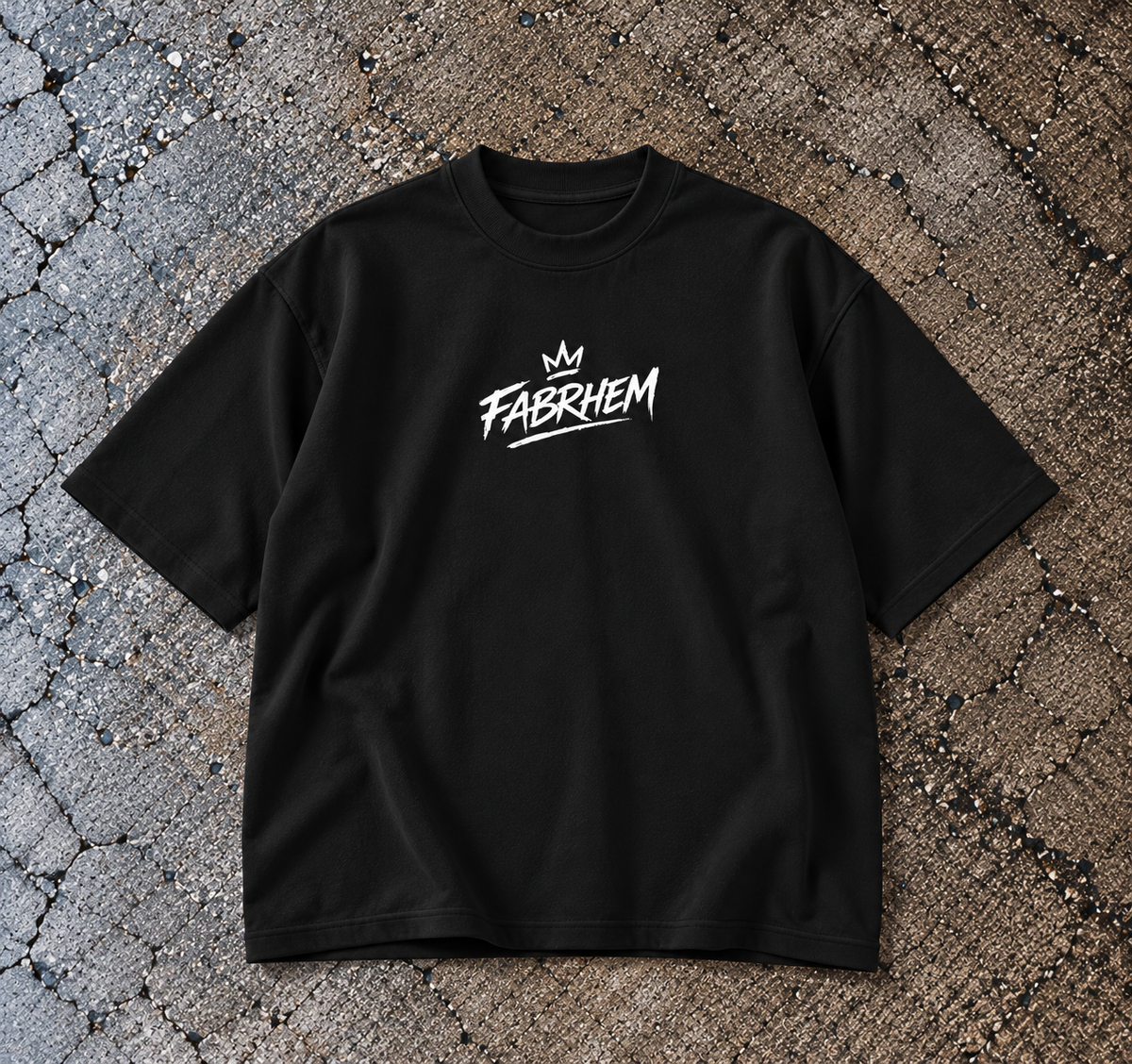 Men's Oversized Drop-Shoulder Crewneck T-Shirt | Shaka Wear SHGDD