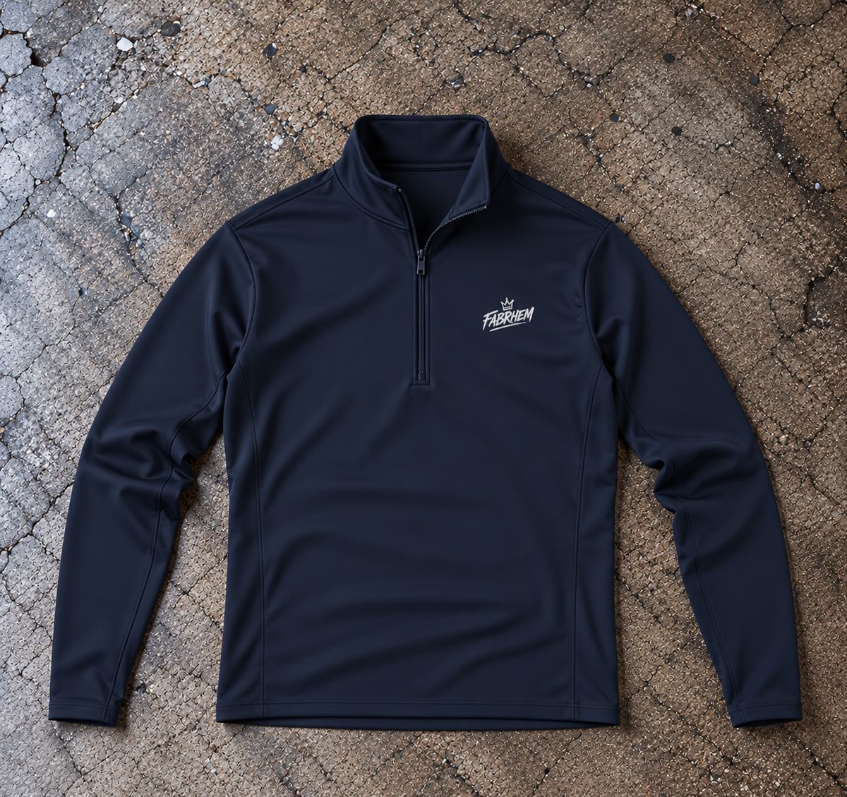 Pullover unisexe 1/4 zippé FABRHEM – Sport-Tek ST357