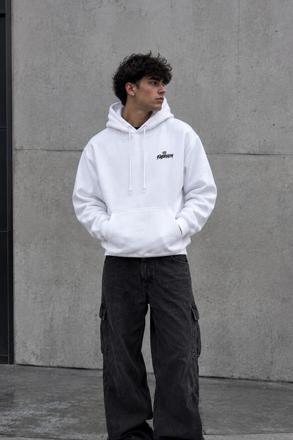 black hoodie