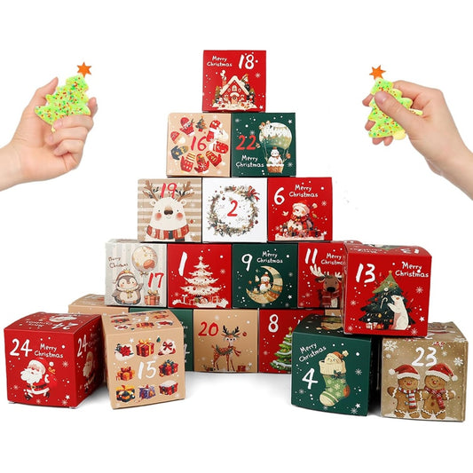 Christmas advent calendar boxes