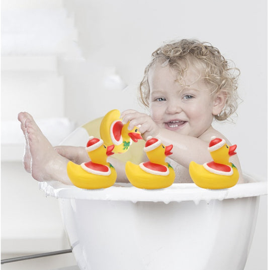 Christmas rubber duck toy