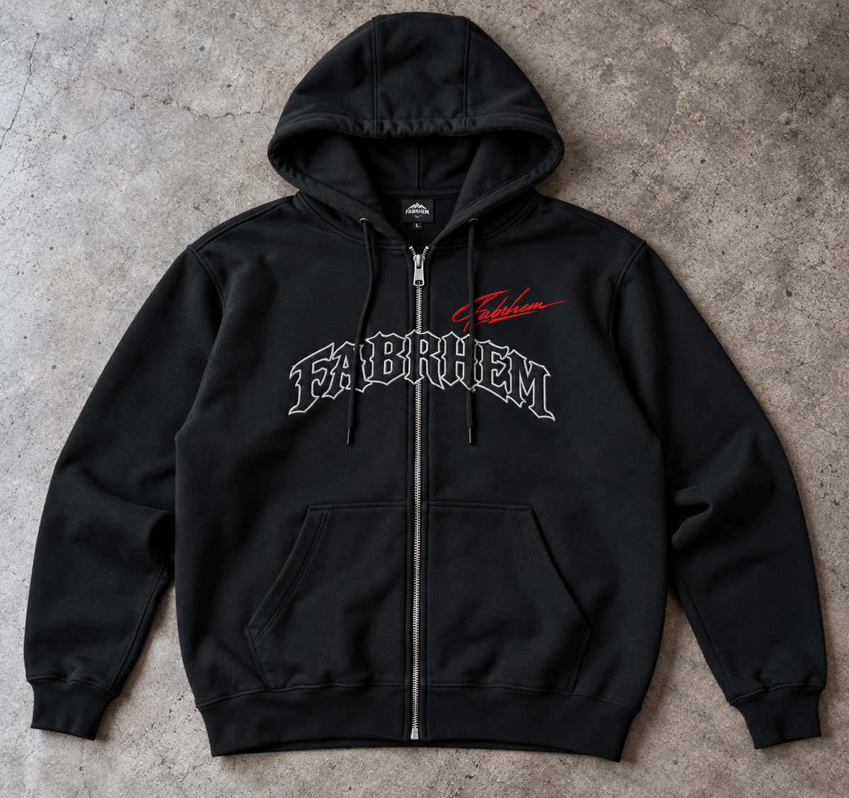 Hoodie classique unisexe à fermeture éclair | FABRHEM