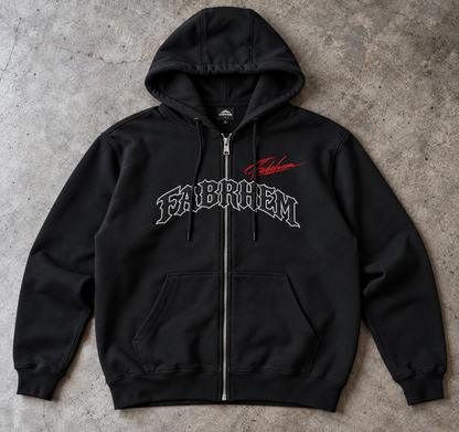 Hoodie classique unisexe à fermeture éclair | FABRHEM