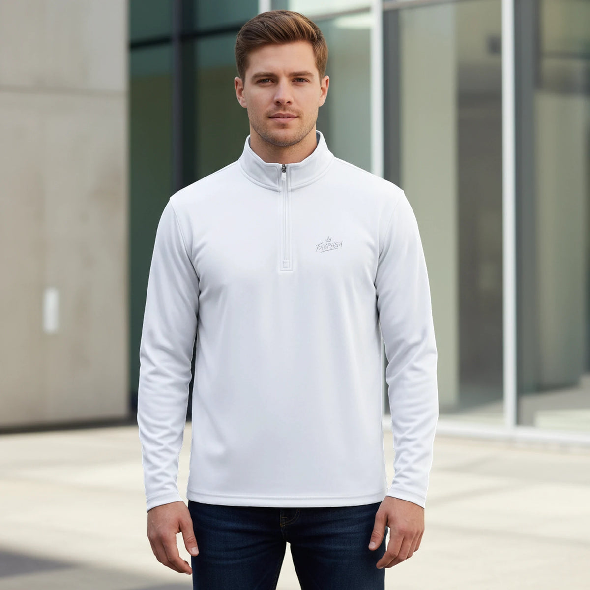 pullover unisexe à fermeture éclair 14