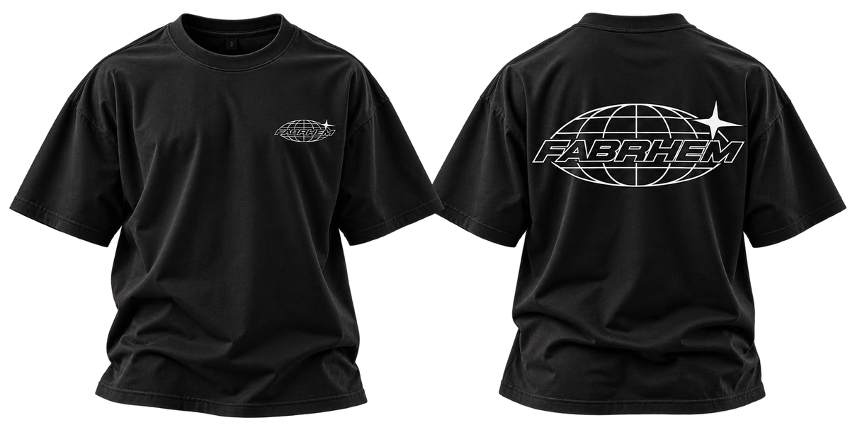 T-shirt oversize épais pour homme | FABRHEM – Shaka Wear SHMHSS